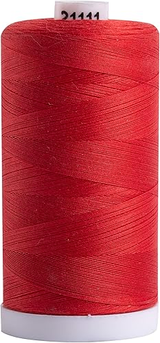 Miniatura 3 de Connecting Threads Hilo de coser 100% algodón, carrete de 1200 yardas (pera lúcida)