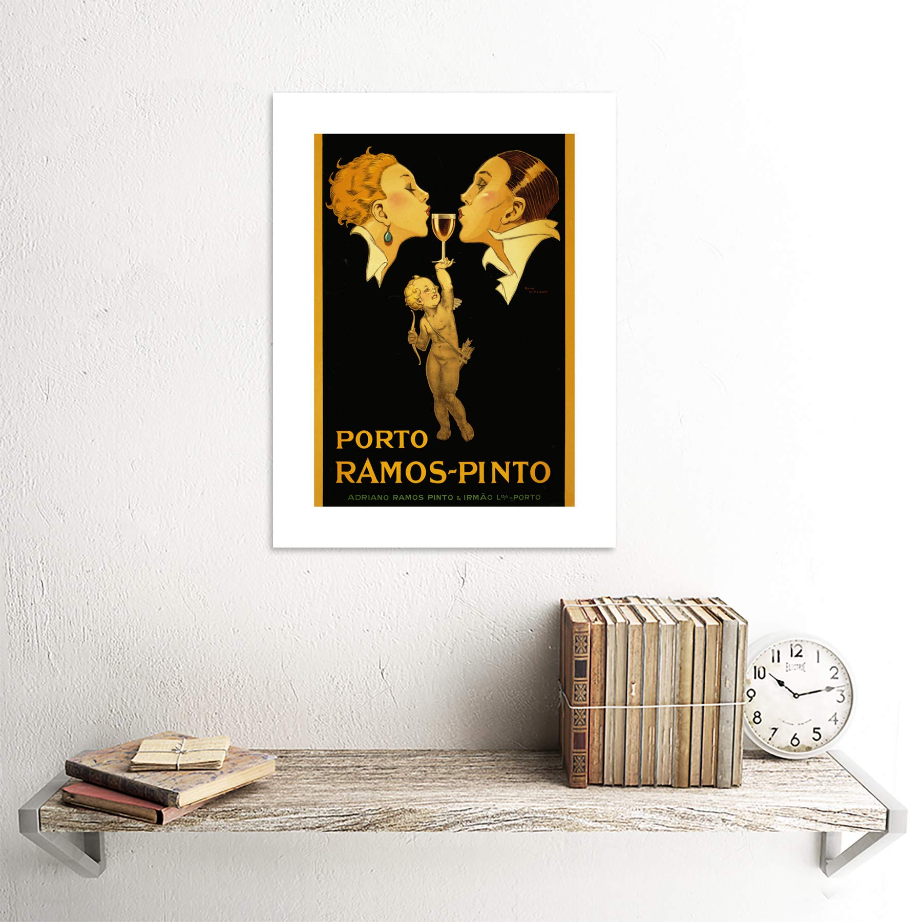 Amazon.com: AD DRINK PORT RAMOS PINTO CUPID KISS ALCOHOL FRANCE
