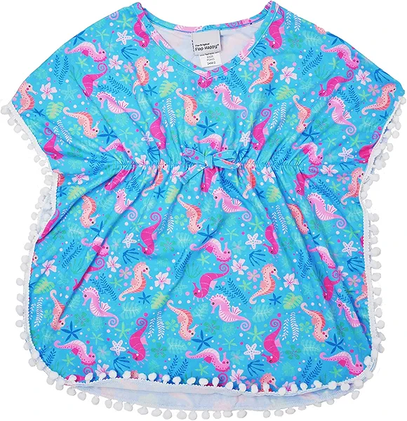 Flap Happy Girls' UPF 50+ Kaia Beach Swim Cover-up