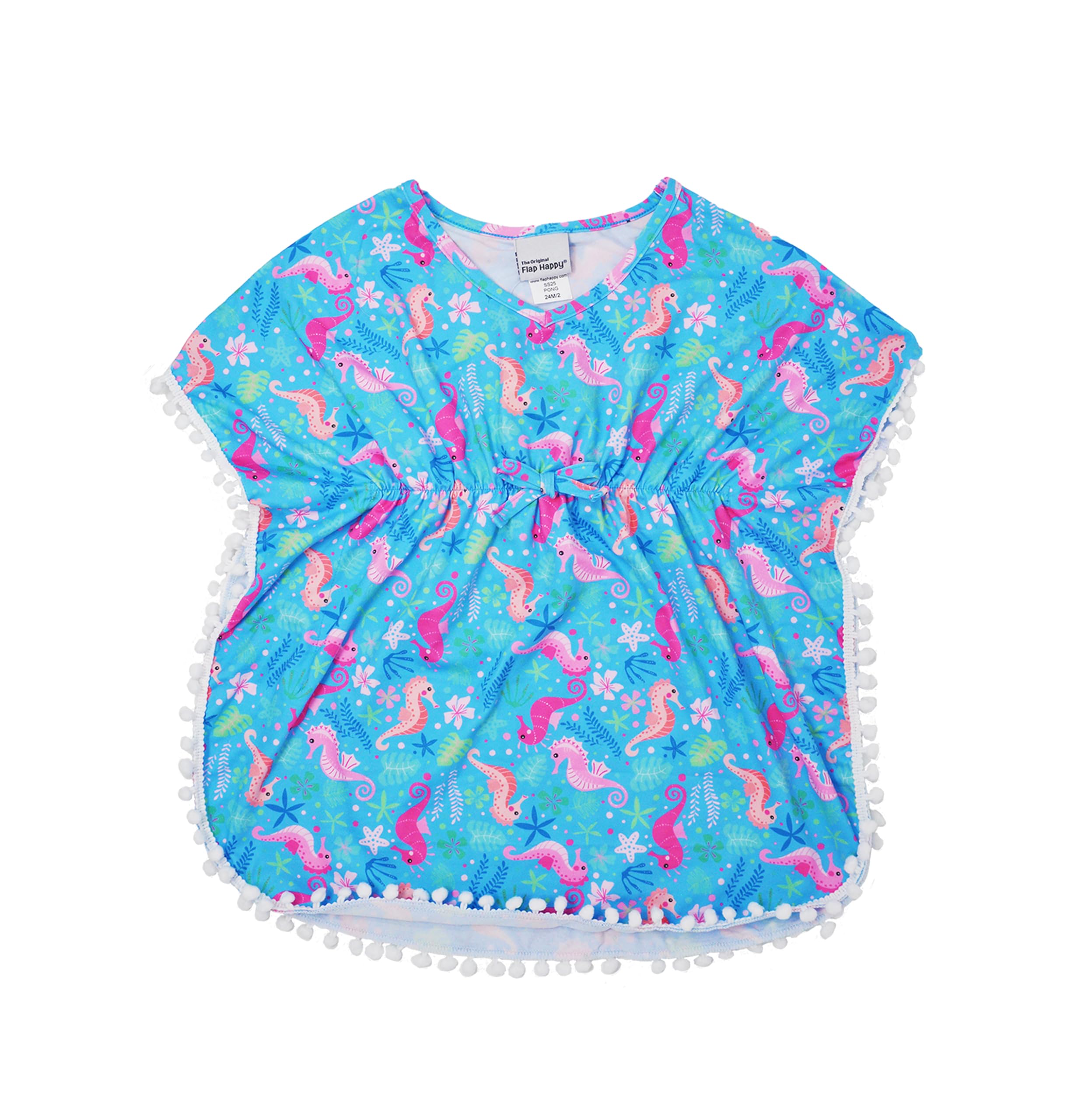 Flap Happy Girls' UPF 50+ Kaia Beach Swim Cover-up