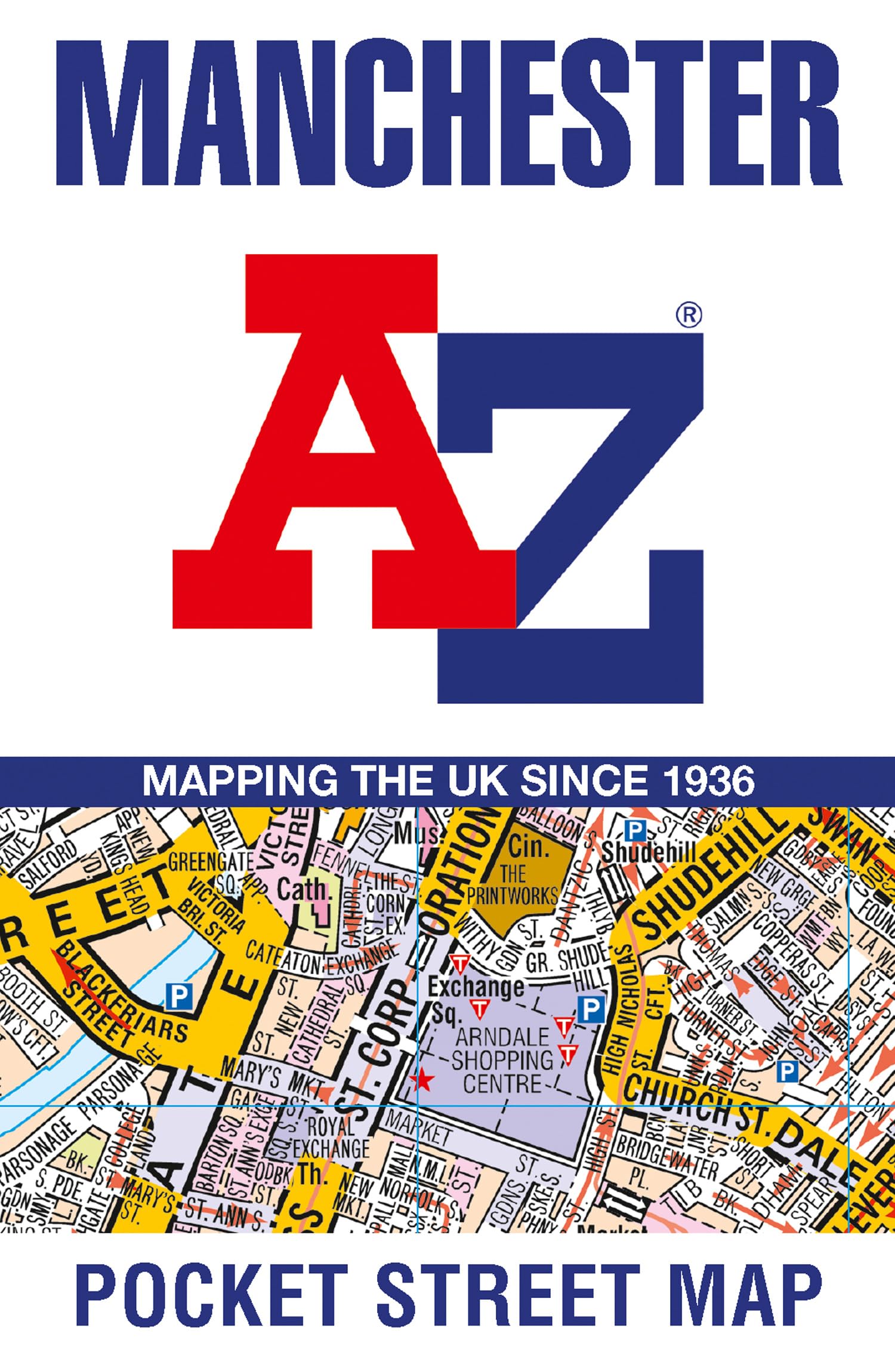 Manchester AZ Pocket Street Map by A-Z Maps 9780008725464