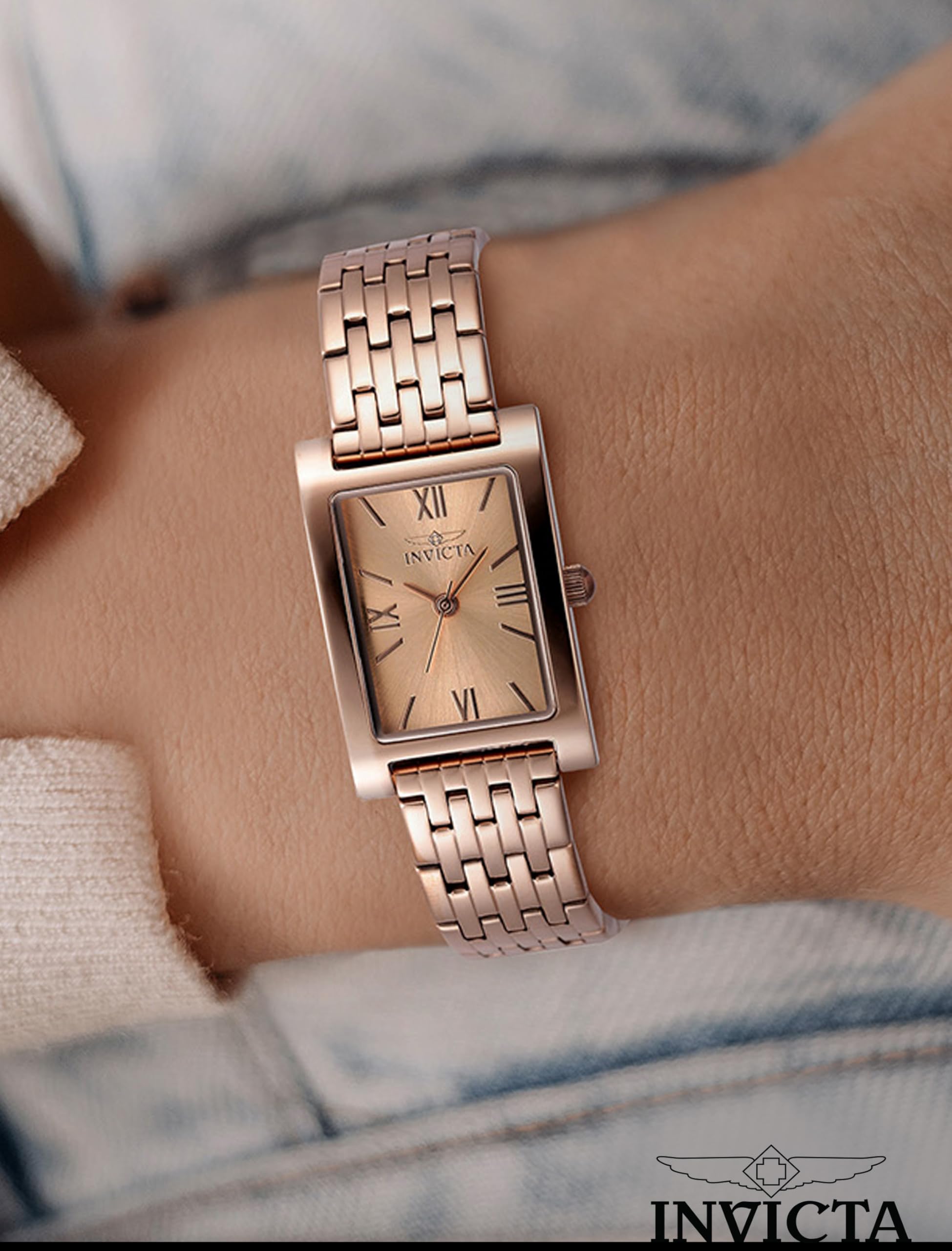 Invicta Angel Orologio da Donna in acciaio inossidabile con movimento Quarzo - 19mm