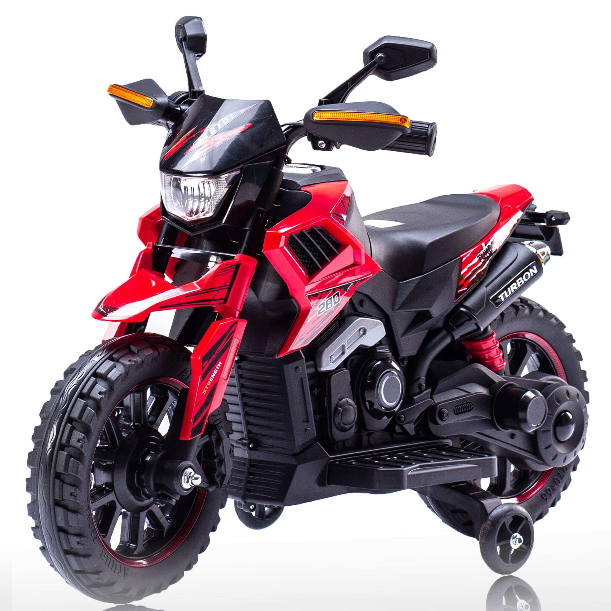 DERAK Turbon TATA 280 Tiny Ride-on Bike Perfect for 2-3 Years Light weight - Bikes (Red)