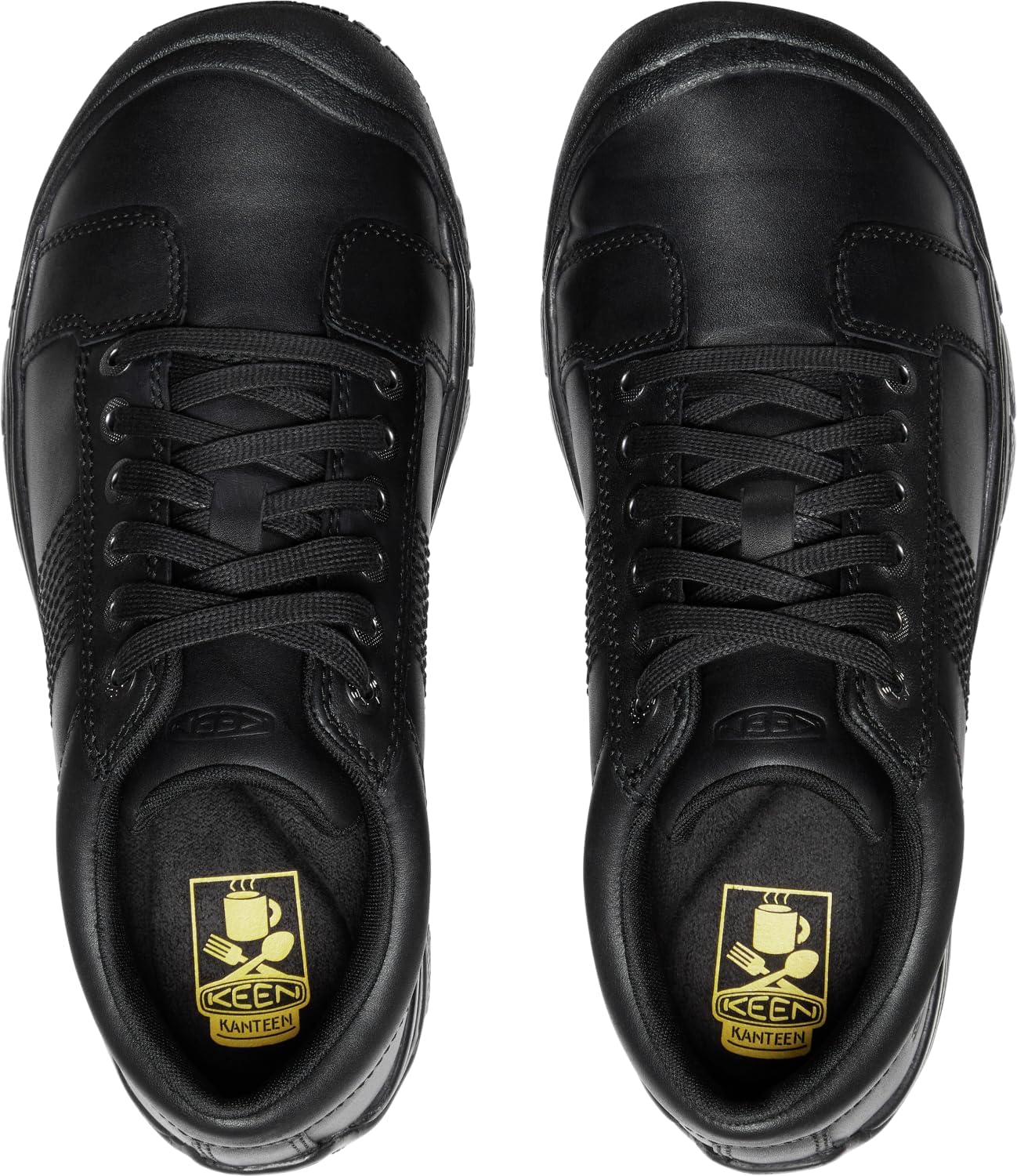 KEEN Utility Men's PTC Oxford Low Height Non Slip Kitchen Food Shoe, Black, 10 US - Image 3