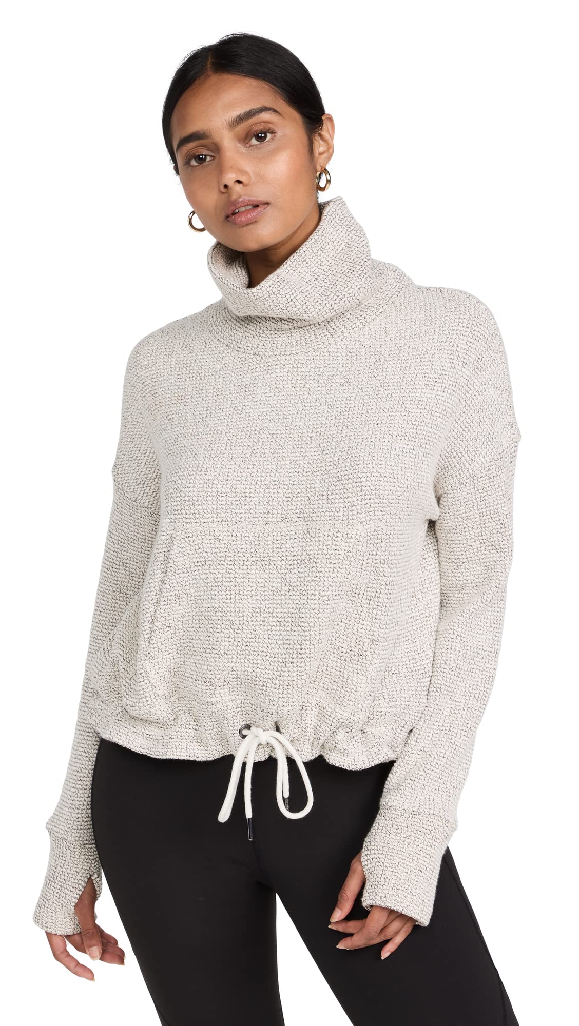 Sweaty Betty Women's Restful Boucle Textured Pullover Sweatshirt