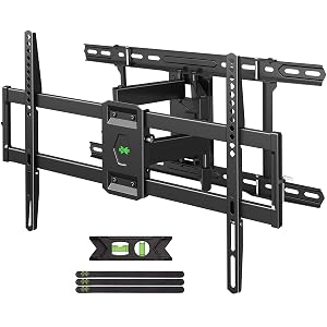 USX MOUNT UL Listed TV Wall Mount for 42-85 TVS Fits 16 18 or 24 Studs Full Motion