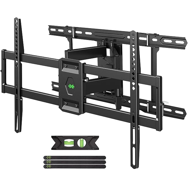 USX MOUNT UL Listed TV Wall Mount for 42-85 TVS Fits 16 18 or 24 Studs Full Motion