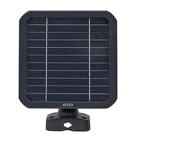 最強防犯カメラ MUSASHI ムサシ 防犯カメラ 太陽光充電 C-RC7200 Amazon | ムサシ(MUSASHI) RITEX 充電式カメラ用ソーラーパネル