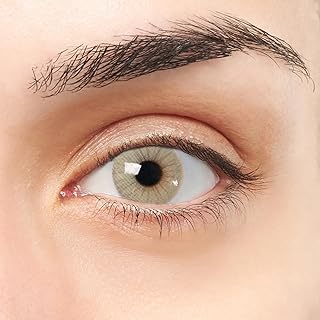 Lentillas de Contacto Color Verde Muy Claro Duración 1 Año + Kit de Accesorios Color Jaspe VIP (2 Piezas) Sin Aro de Definición