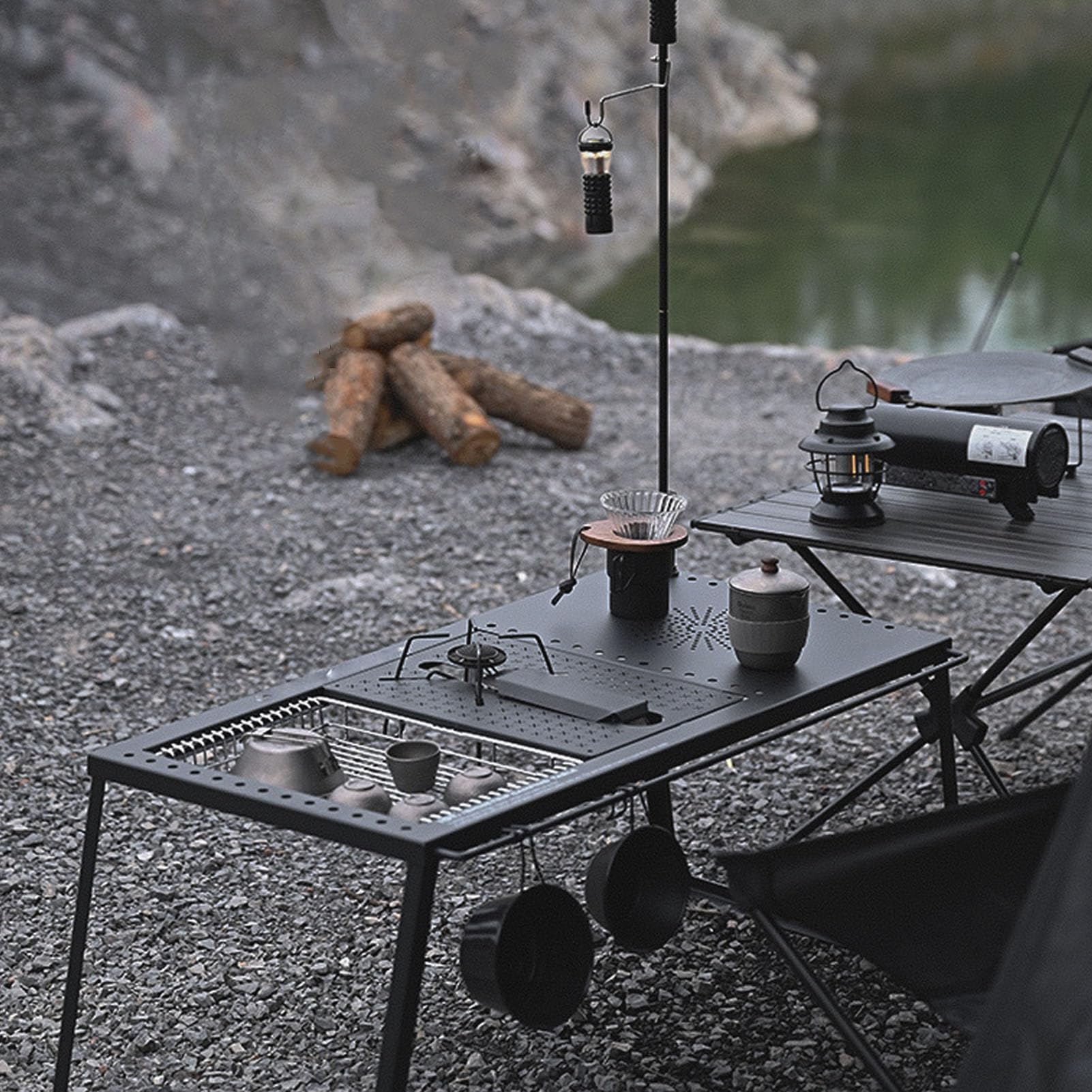 Amazon.com: Camping Table Board, Stainless Steel Portable