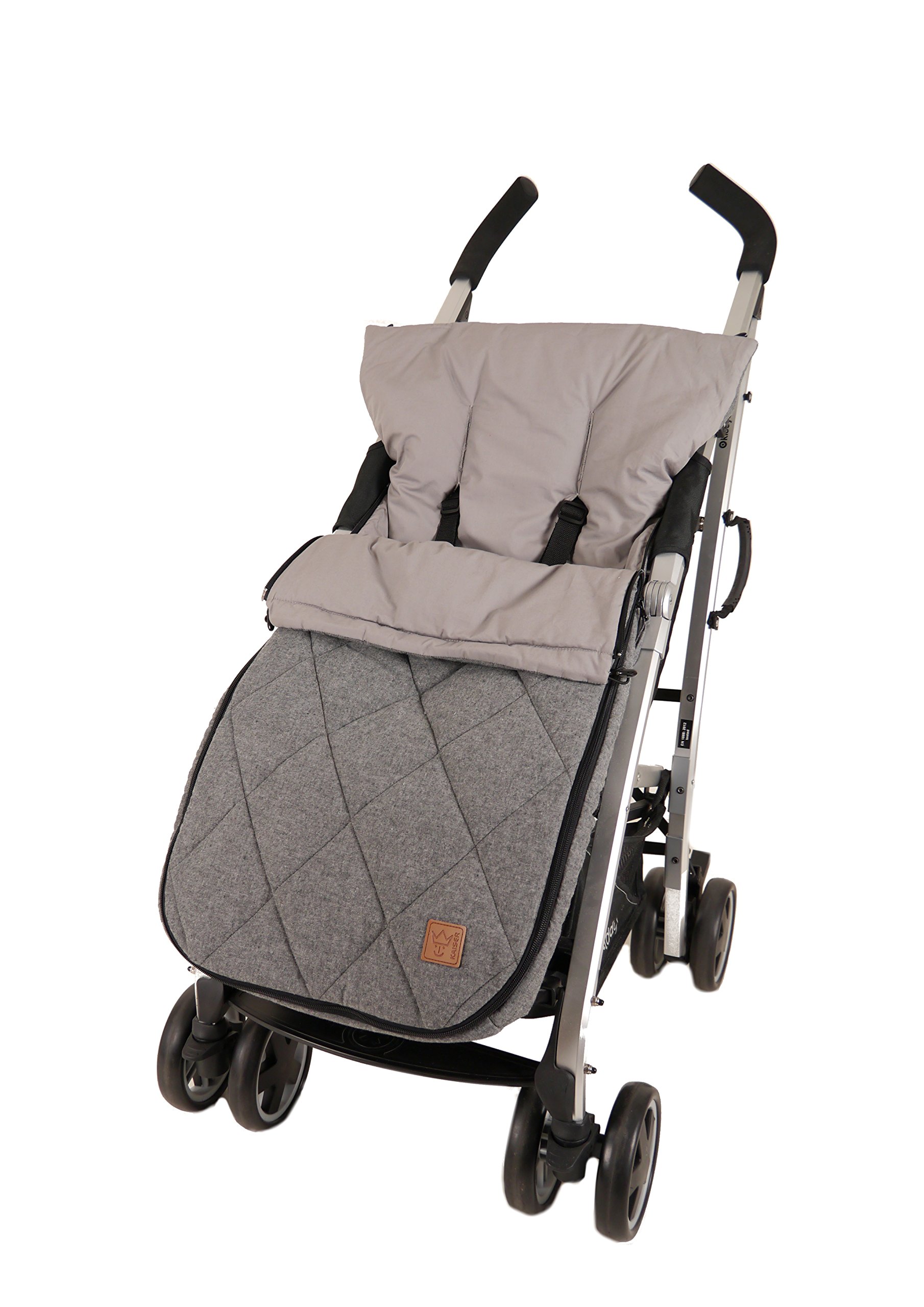 Kaiser Sommer Fußsack Nikko Melange anthracite