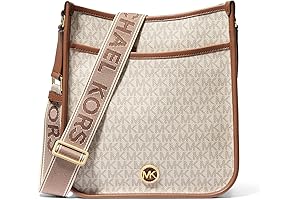 Marci Chain Leather Messenger Bag