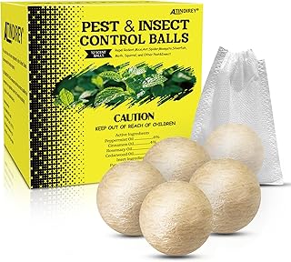 Natural Peppermint Spider Repellent Indoor Pet Safe & Ant Control Balls,Rodent Repellent for Car Engine, Home Storage, Fresh Mint Scent, Safe for Kids and Pets