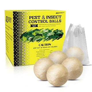 Natural Peppermint Spider Repellent Indoor Pet Safe & Ant Control Balls,Fresh Mint Scent, Rodent Repellent for Car Engine, Home Storage, Safe for Kids and Pets - Amazon product rated Grade B
