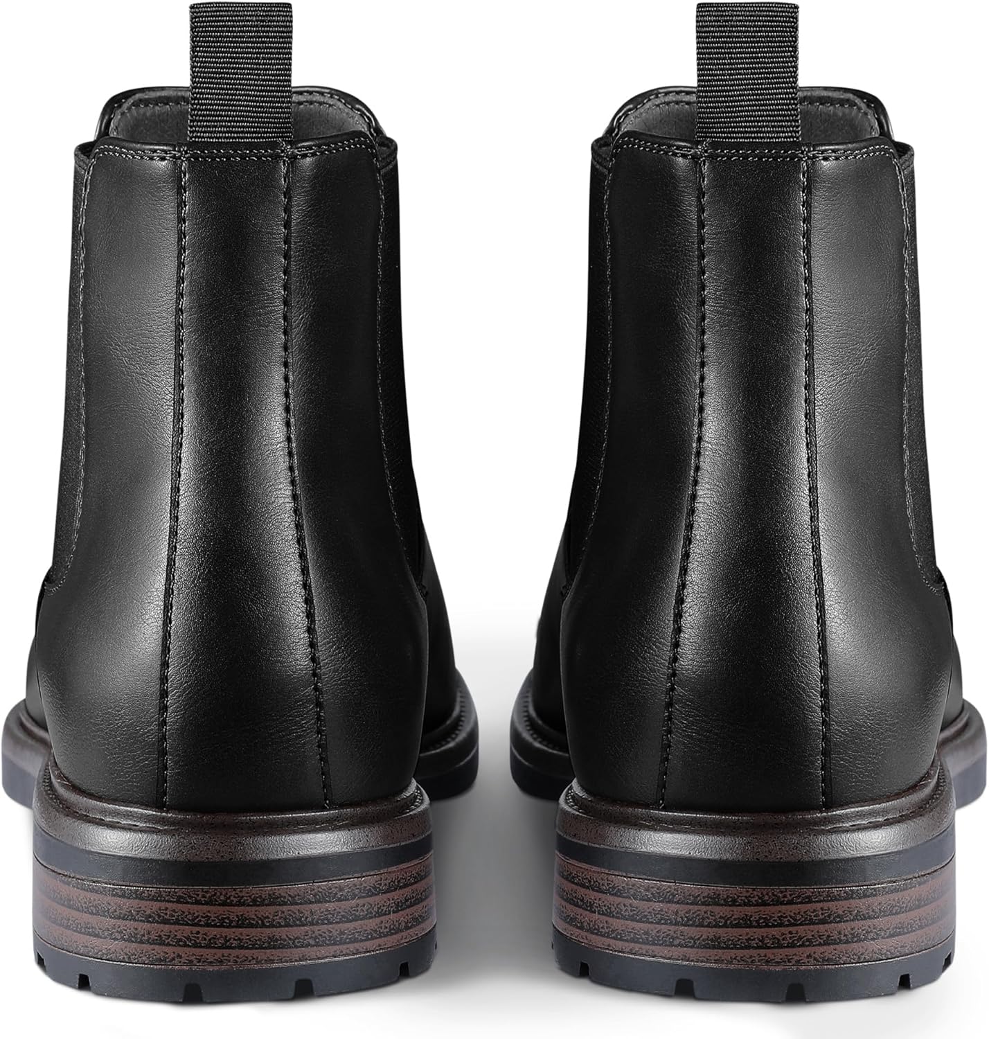 Men's Chelsea Slip-on Boots Casual Dress Ankle Bootie M02 - Image 4