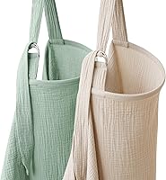 Coreeky 2-Pack Muslin Nursing Covers Breastfeeding - Soft Breathable 100% Cotton with Adjustable Straps & Full Privacy