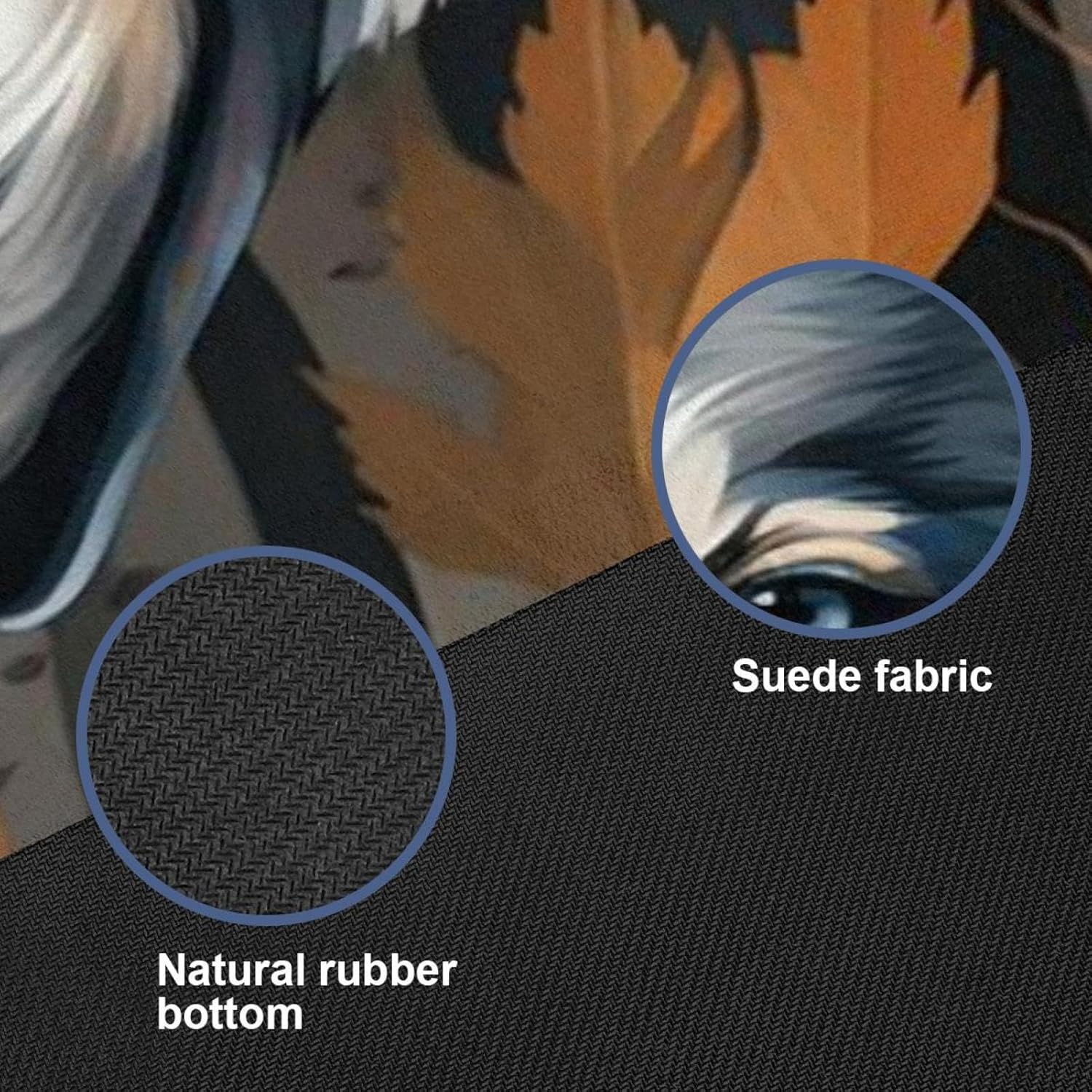 Yoga Towel, Wolf Animal Print Non Slip Sweat Absorbent Hot Yoga Mat Towel for Hot Yoga, Pilates and Fitness - 72.8" x 26.8"