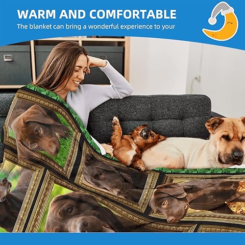 Vista 62 de Samoyed - Manta para mujeres, hombres y niños, regalos para amantes de los perros, manta de franela suave, acogedora, ligera y cálida para Samoyedo