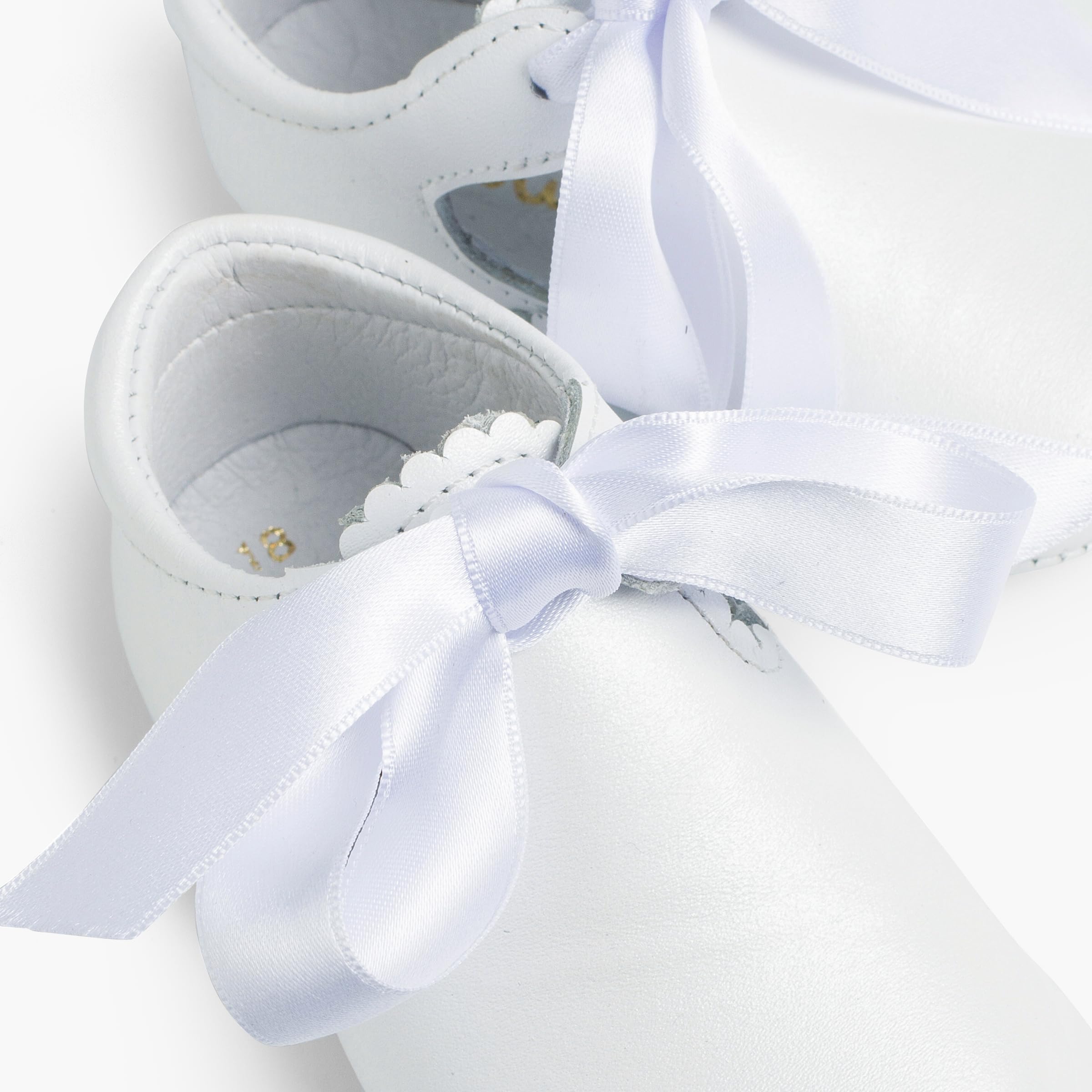 Pisamonas Scarpe Occhio di Bue Neonato Battesimo