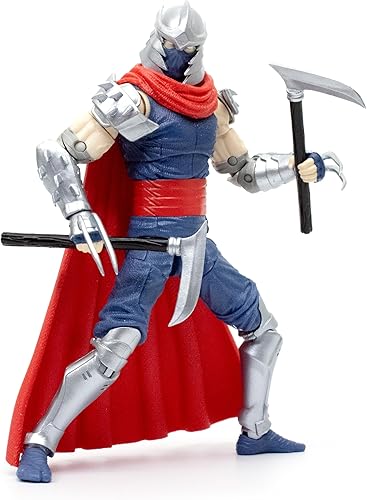 Miniatura 2 de The Loyal Subjects Teenage Mutant Ninja Turtles BST AXN IDW Inspired Shredder Comic Villain Figura de acción de 6 pulgadas, multicolor