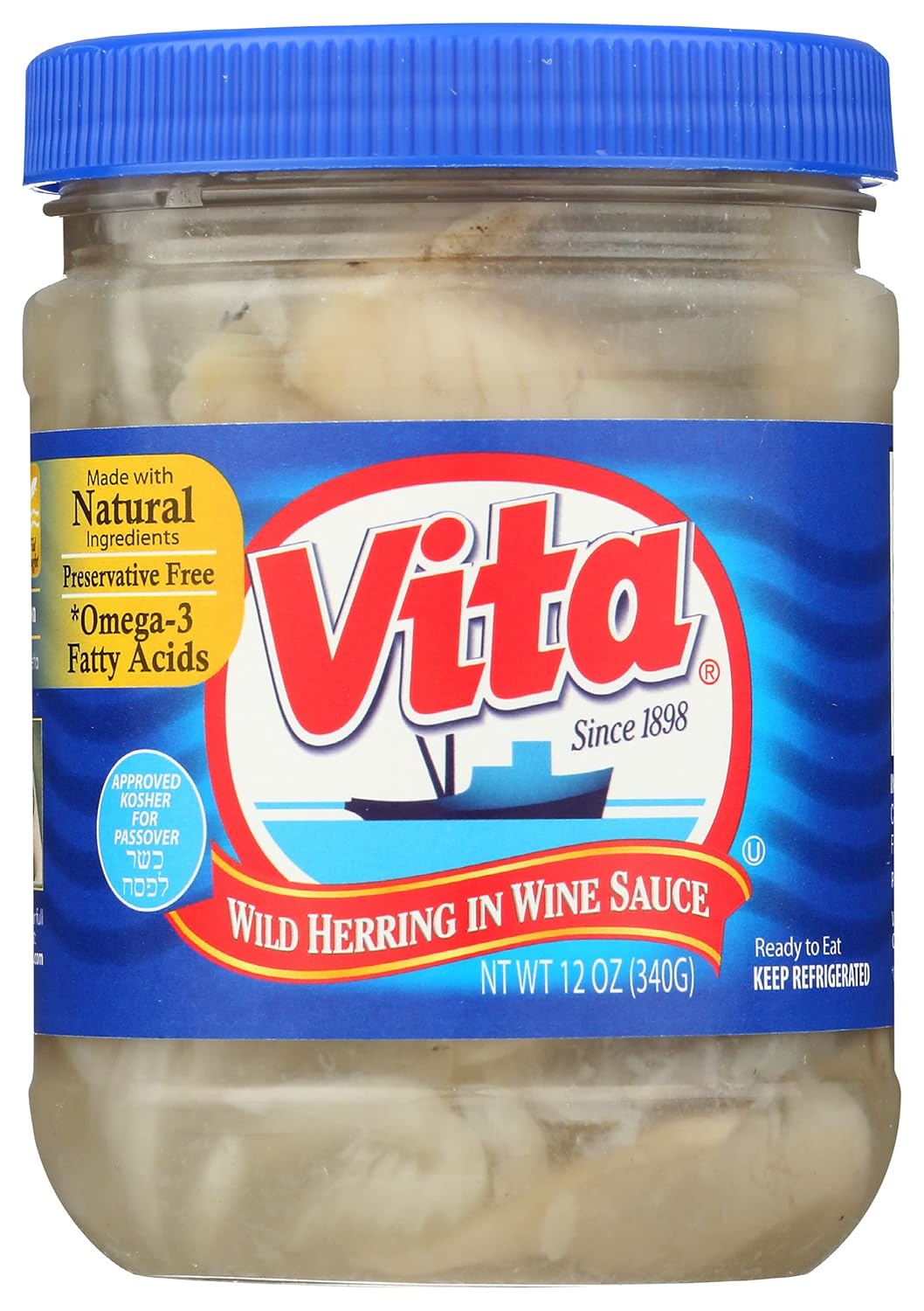 VITA Herring Party Snack, 12 oz Grocery & Gourmet Food