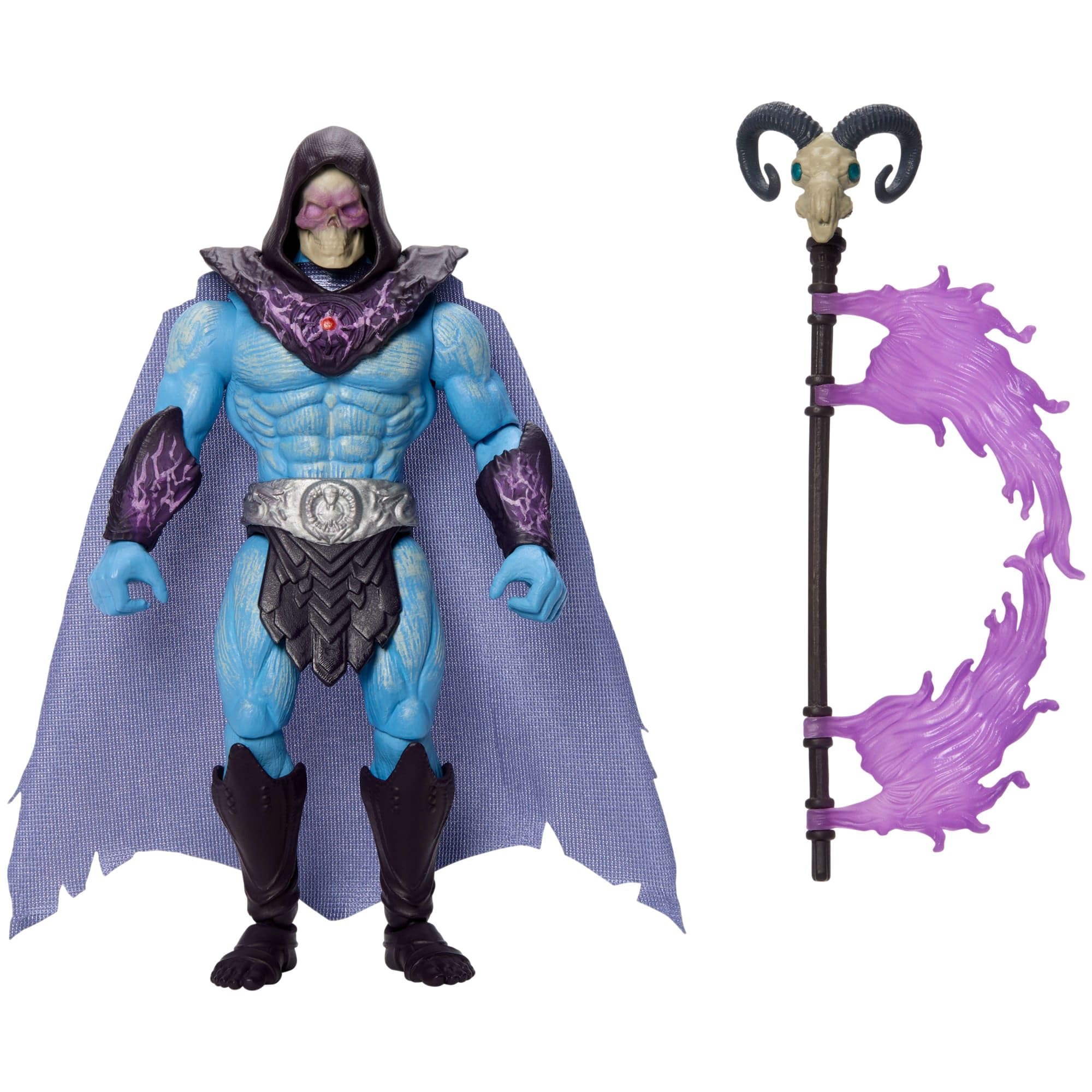 Imagen del producto: Masters of the Universe Skeletor de la película 2026 — 14 cm con bastón Havoc y Twist & Release