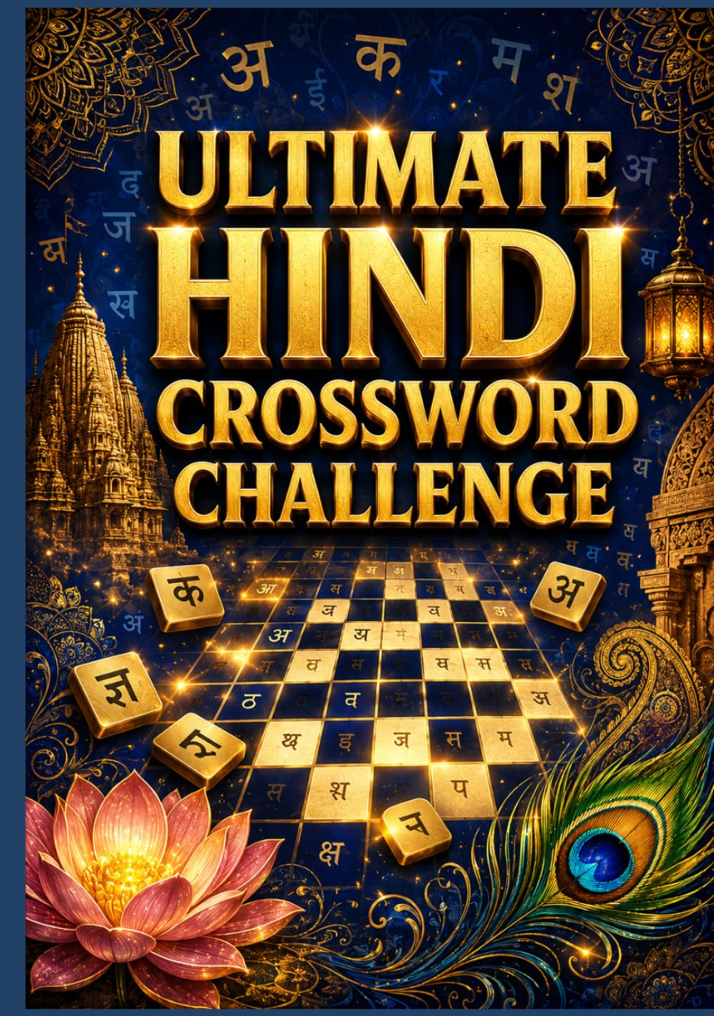 Ultimate Hindi Crossword Challenge: Exciting Hindi Word Puzzles to Boost Your Vocabulary, Memory & Problem-Solving Skills