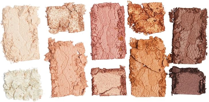 Makeup Revolution, Revolution Reloaded Dimension Shadow Palette, Neutral Charm