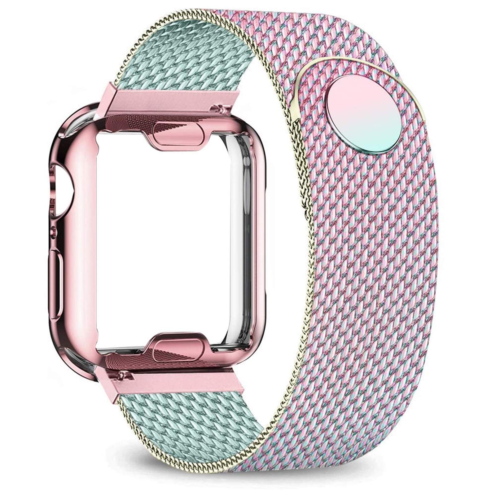Boîtier + bracelet pour bracelet de montre 40 mm 44 mm acier séries 7