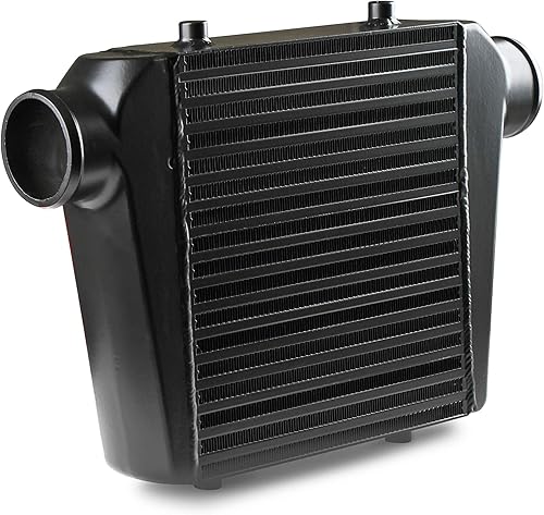 Frostbite - Intercooler universal de aire a aire, 11 x 12 x 3, color negro