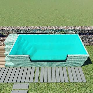 Backyard Fiberglass Container Pool