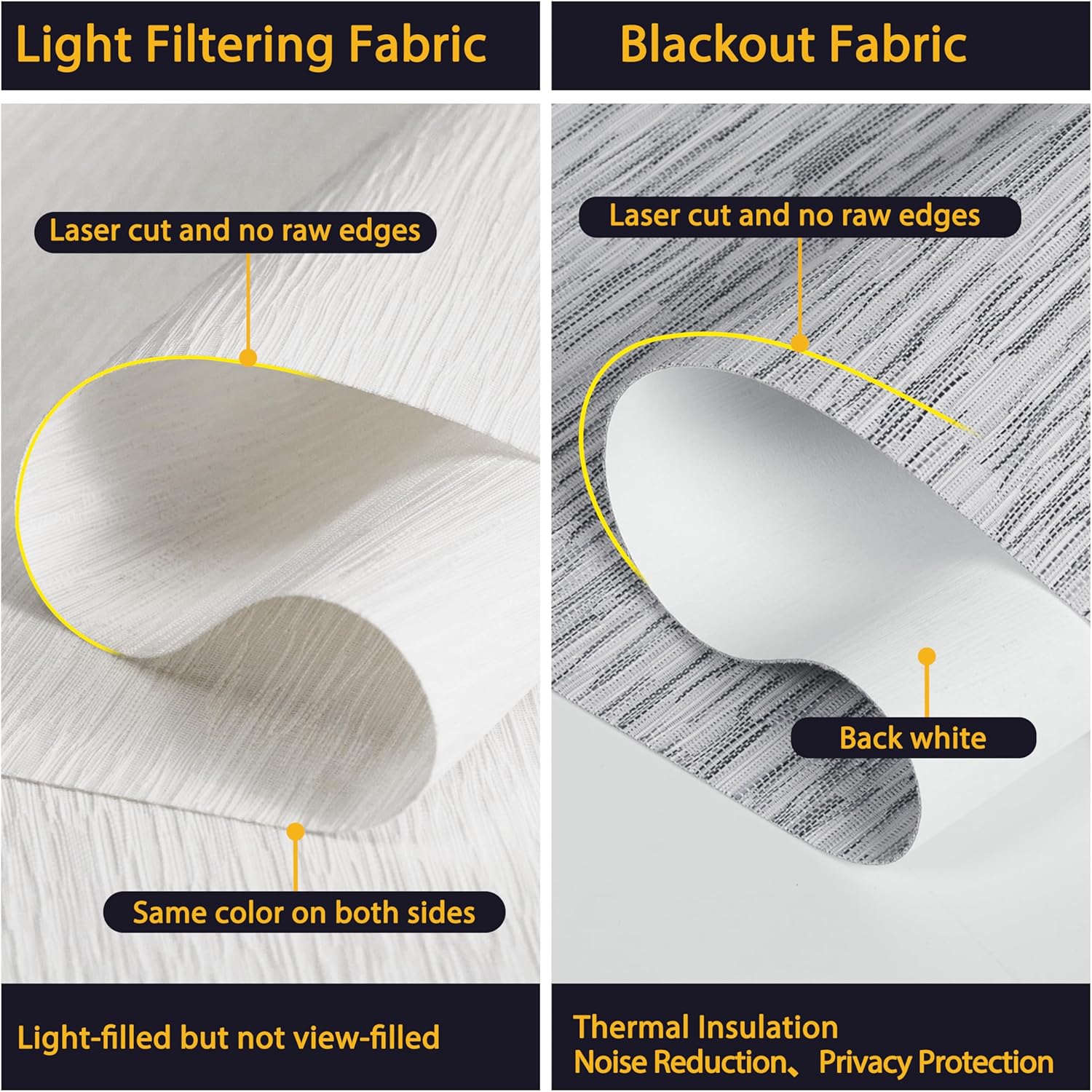 Cordless Dual Roller Shades with Valance,Double Roller Shades Blackout and Light Filtering Blinds,Day Night Blinds for Home Office.Jacquard White&Maze Grey.Custom Size