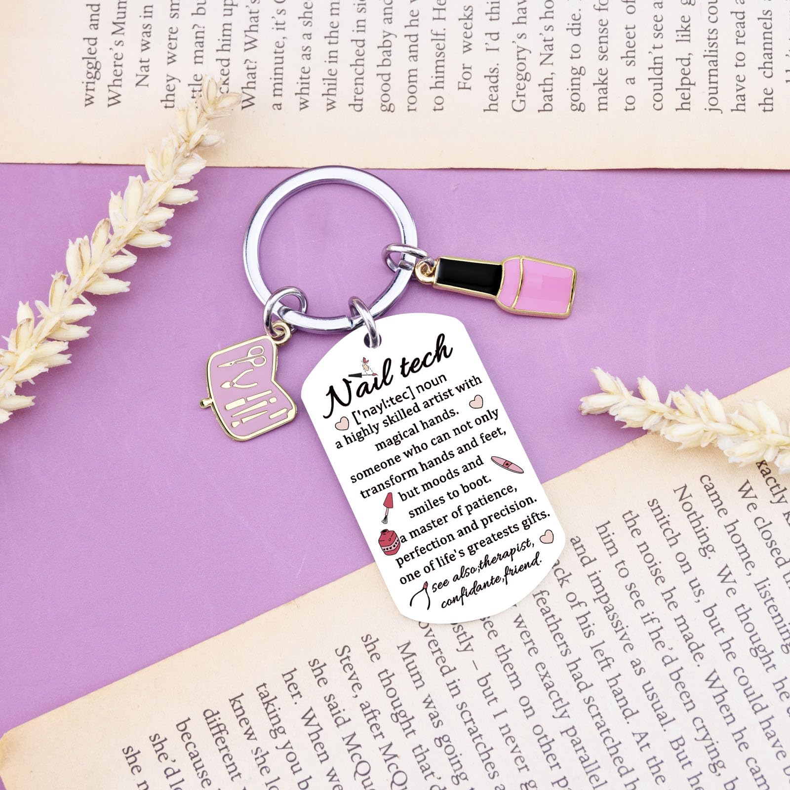 Nail Tech Gift For Women Thank You Gifts For Manicurist Nail Technician Graduation Christmas Birthday Present For Beautician Nail Stylist Accessories