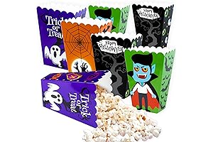 Halloween Popcorn Boxes 24 PCS Trick or Treat Snack Boxes