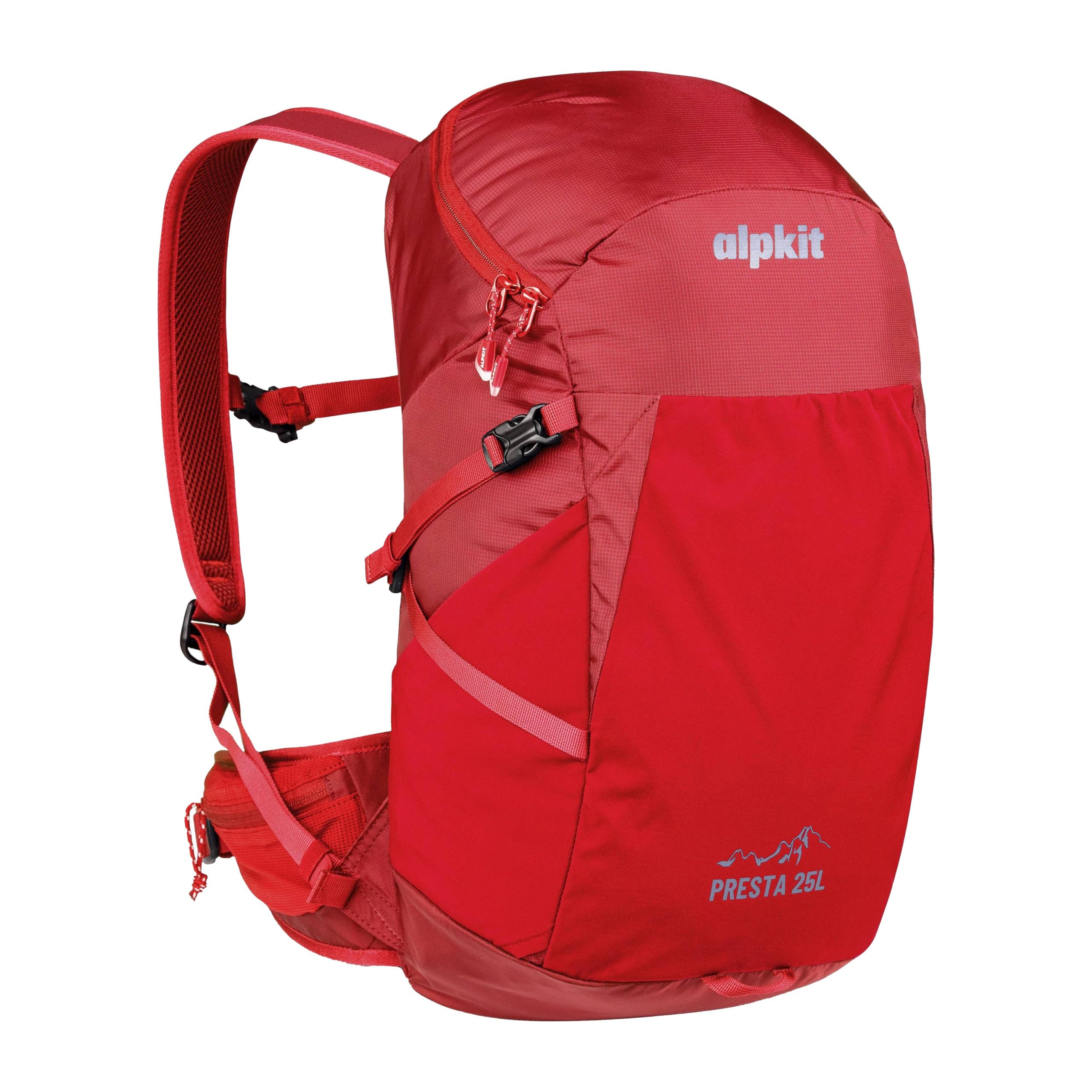 Alpkit Unisex Chilli Presta 25L Slim, Lightweight Daypack (Chilli)