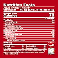 Vista 9 de Campbell's Condensed Healthy Request Family Size Chicken Noodle Soup, 22.4 oz. Can (Pack of 12)