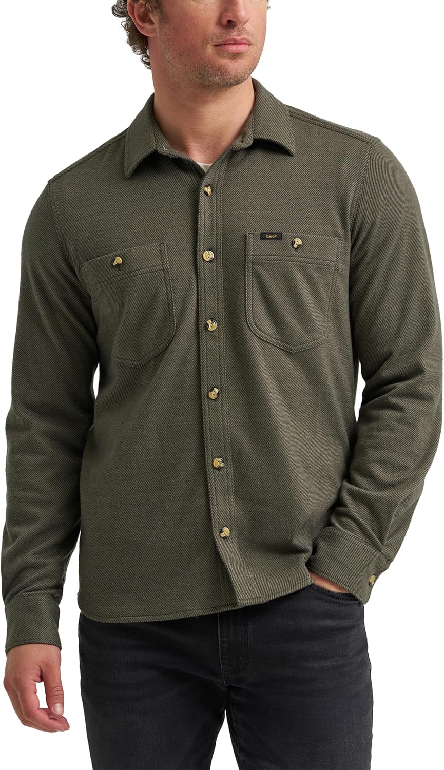 Lee Mens Legendary Brushed Knit Shirt