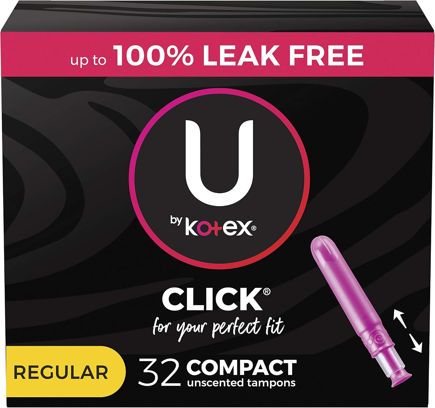 U By Kotex Tampons, 32 Count