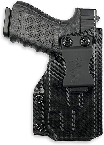 Miniatura 2 de IWB Full Cover Classic - Inside The Waistband Holster - fits GL 19 with TLR-7