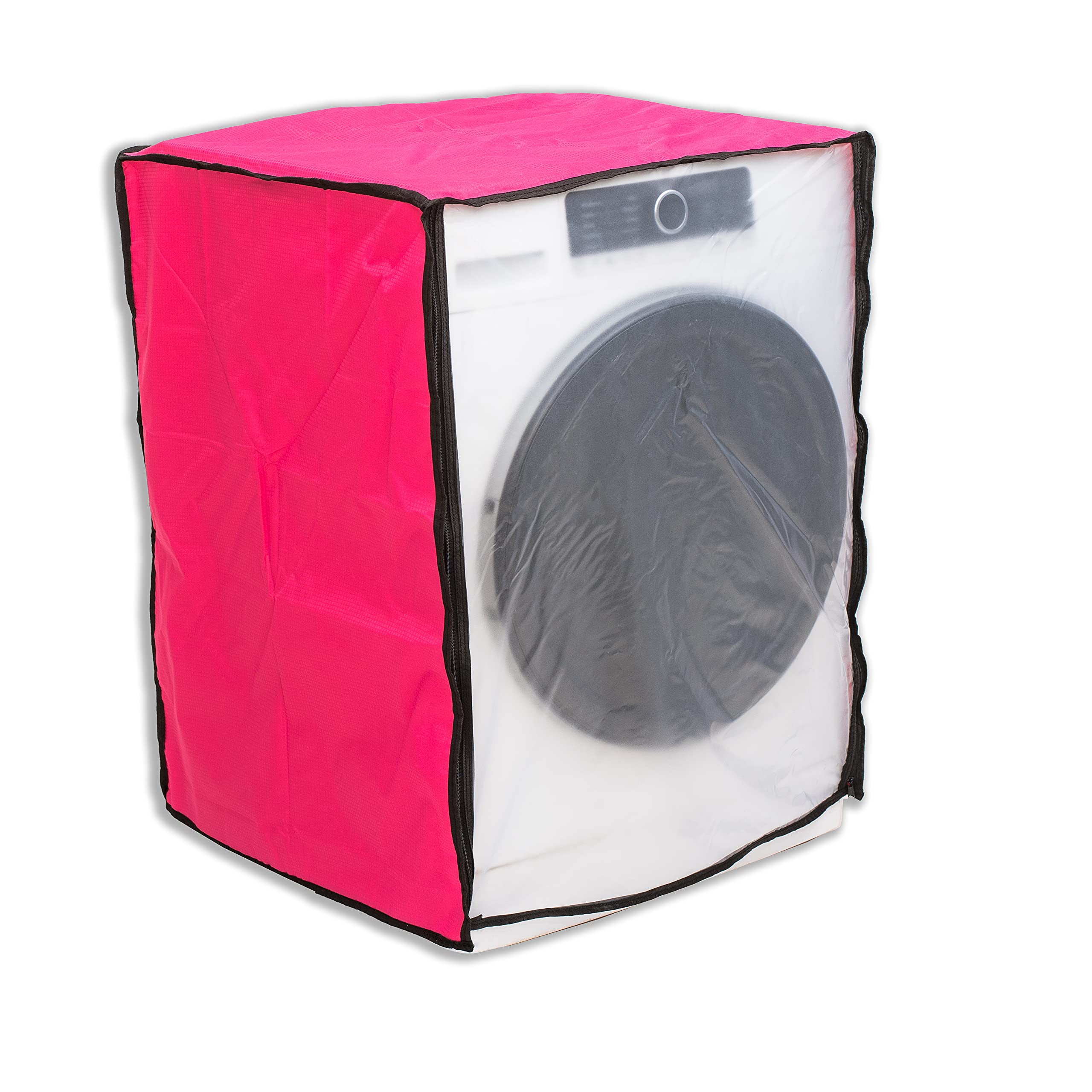 Classic® Front Load Washing Machine Cover for IFB 5.5 Kg 6 Kg & 6.5 Kg (50cmsX63cmsX81cms) Color - Pink (B084LGFLB6) Amazon Price History, Amazon Price Tracker