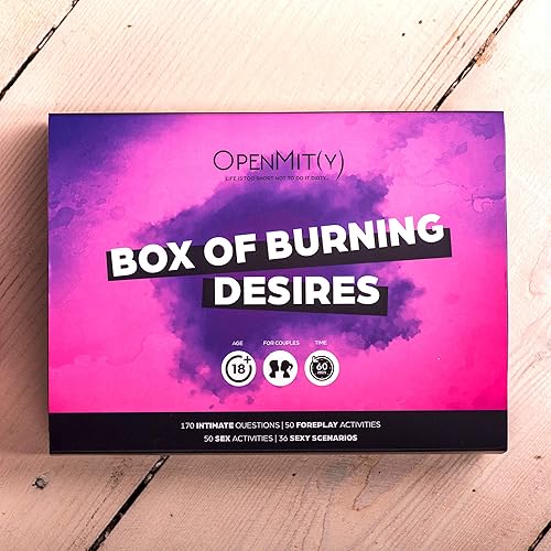 Miniatura 4 de OpenMity Box of Burning Desires - Divertido y romántico juego de dormitorio para pareja para una cita nocturna - Gran regalo de San Valentín,