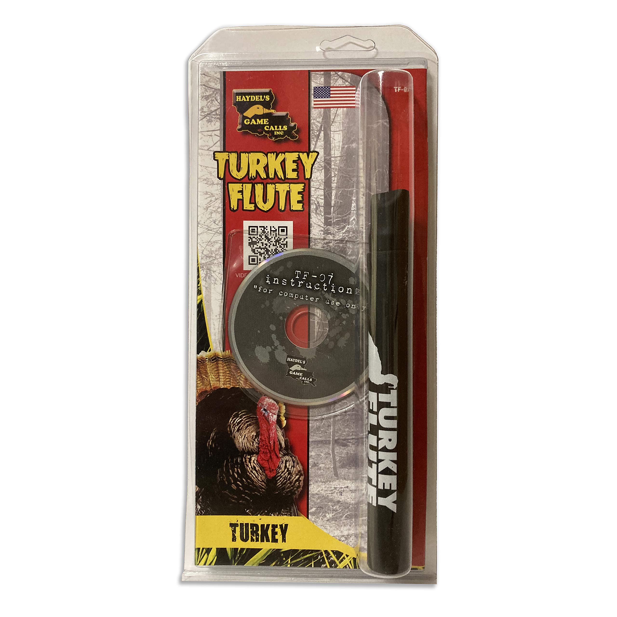 Haydel's Game Calls Inc. TF-07 Turkey Flute, Turkey Call for Hunting