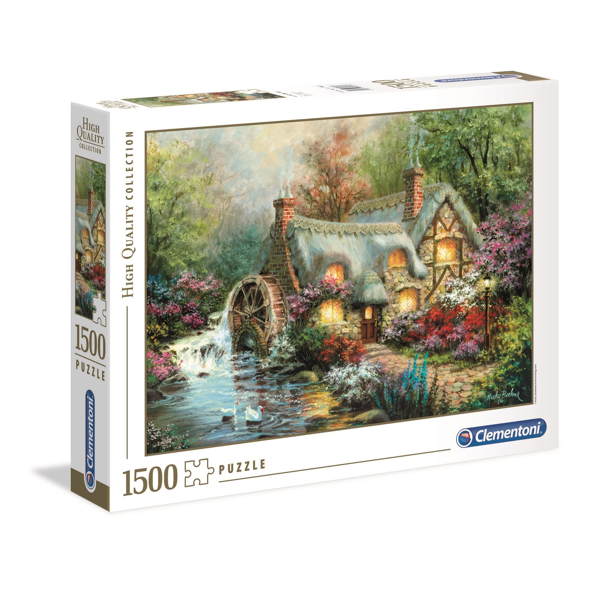 Clementoni Puzzle 1500 Piezas Country Retreat, Color (31812.4)