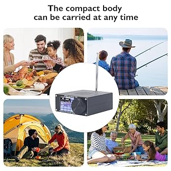 〇Da左1124 未使用保管品 フルバンドラジオレシーバー ATS25 AMP ATS25Pro+ エアバンドラジオレシーバー Bluetooth 2.4インチ