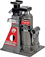 Vista 1 de Powerbuilt Jack hidráulico de botella UniJack de 2 toneladas combinado/soporte en 1 unidad, compacto, portátil, base ancha, para sedanes Unibody