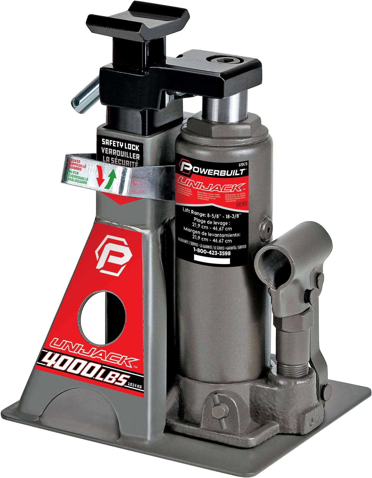 Powerbuilt 620470 Unijack - 4000 lb. Capacity
