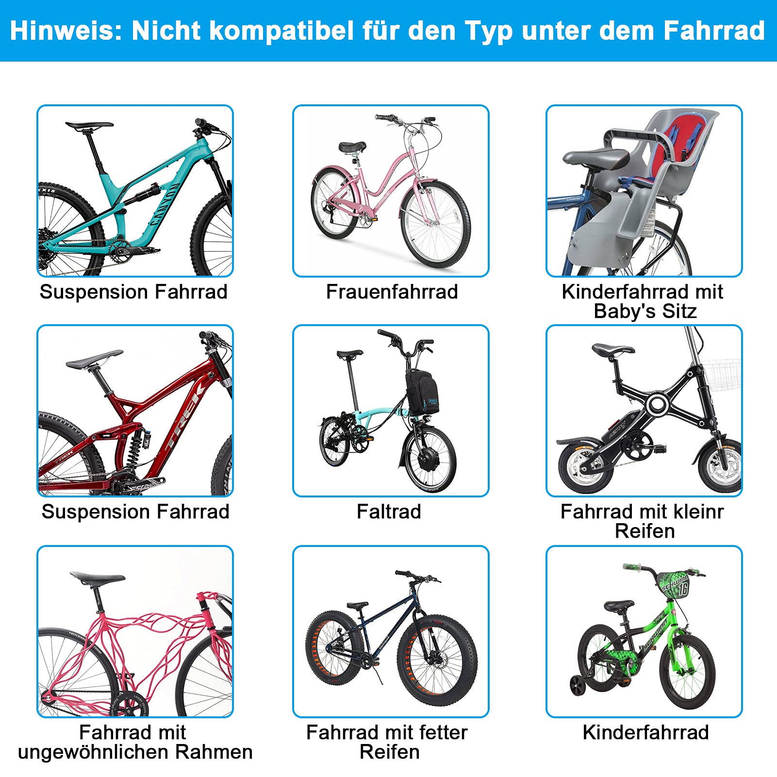 Yabtf Mountainbike Gepäckträger Hinten Aluminium – 24-29 Zoll Verstellbar, 100kg Traglast, Fahrrad Gepäckträger Sattelstütze mit Reflektor, Schnellmontage für MTB & Rennrad