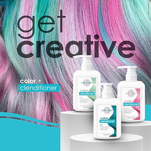 Miniatura 7 de Keracolor Clenditioner - Tinte para el cabello acondicionador semipermanente sin crueldad 20 colores