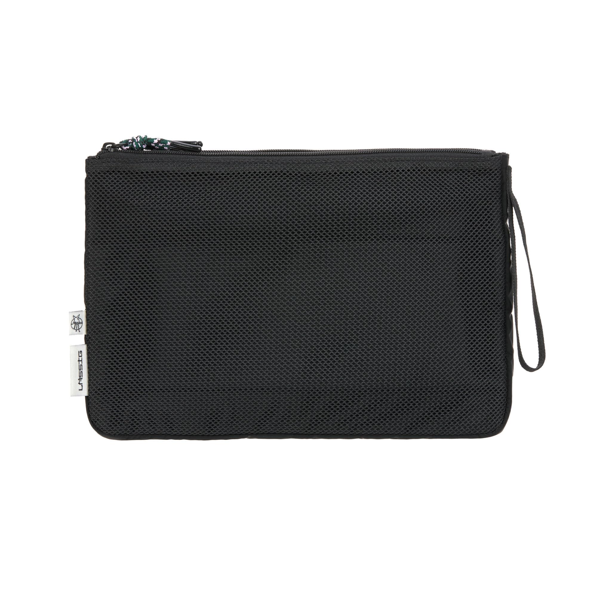 Lässig Baby Diaper Bag with Changing Pad for Travel/Casual Changing Organizer, Black, M - Image 3