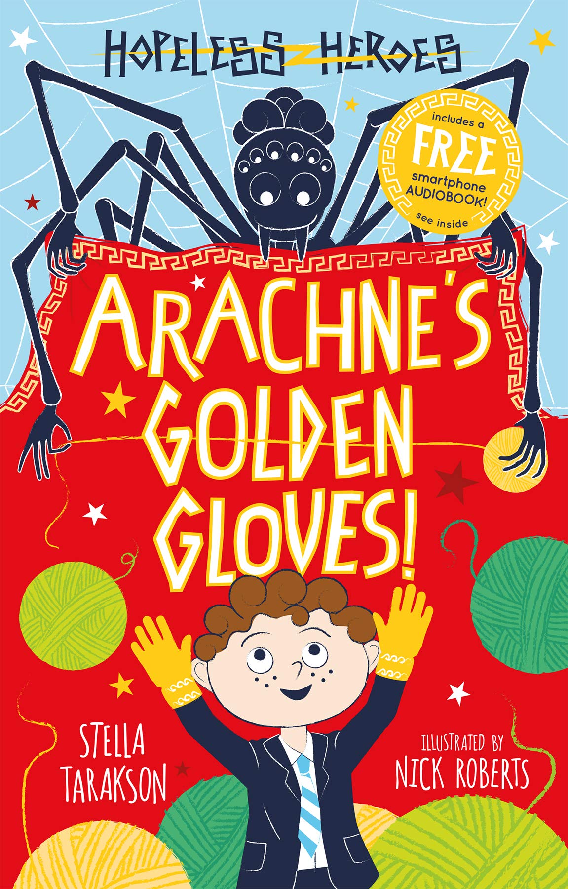 Arachne'S Golden Gloves Qr Code by Stella Tarakson - Hopeless Heroes - Paperback
